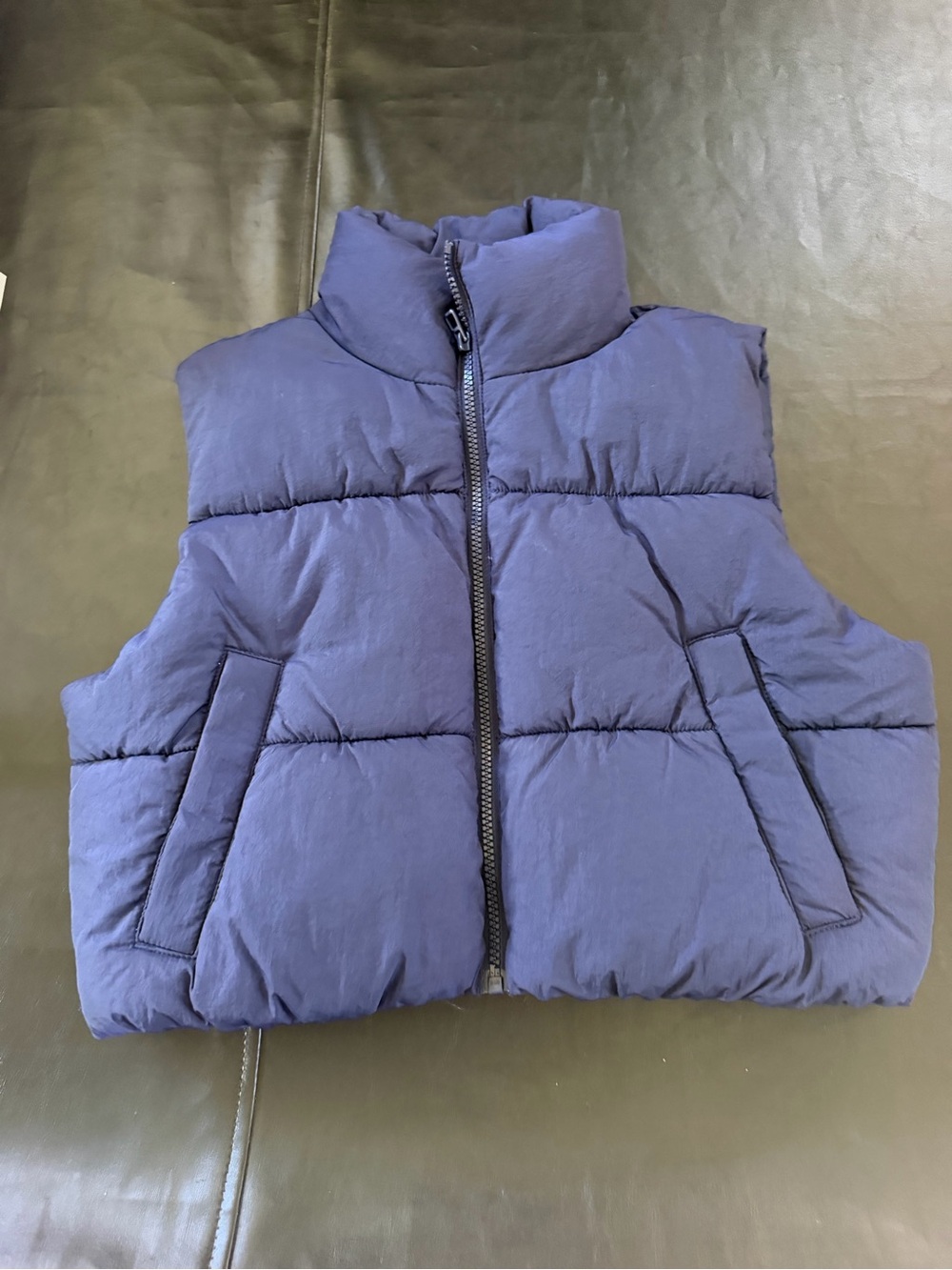H&M Navy Blue Puffer Vest for Kids